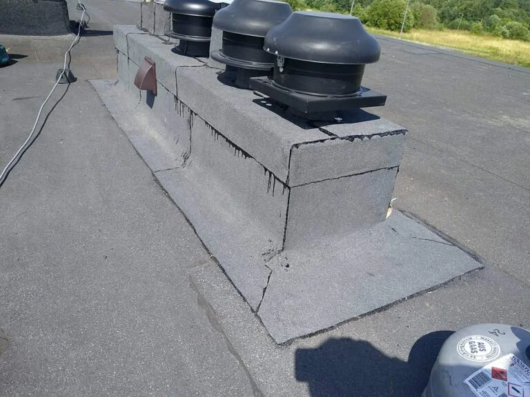 SBS-pealiskihiga kaetud taastatud ventilatsioonikast